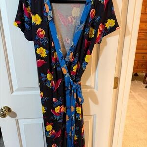 Diane Von Furstenberg Multicolor Floral Dress